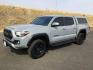 2018 Magnetic Gray Metallic /Black w/Gun Metal Toyota Tacoma Crew Cab TRD Off Road 4X4 (3TMCZ5AN4JM) with an 3.5L V-6 port/direct injection engine, 6-Speed Automatic transmission, located at 1801 Main Street, Lewiston, 83501, (208) 743-9371, 46.417065, -117.004799 - Photo#1