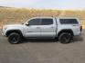 2018 Magnetic Gray Metallic /Black w/Gun Metal Toyota Tacoma Crew Cab TRD Off Road 4X4 (3TMCZ5AN4JM) with an 3.5L V-6 port/direct injection engine, 6-Speed Automatic transmission, located at 1801 Main Street, Lewiston, 83501, (208) 743-9371, 46.417065, -117.004799 - Photo#2