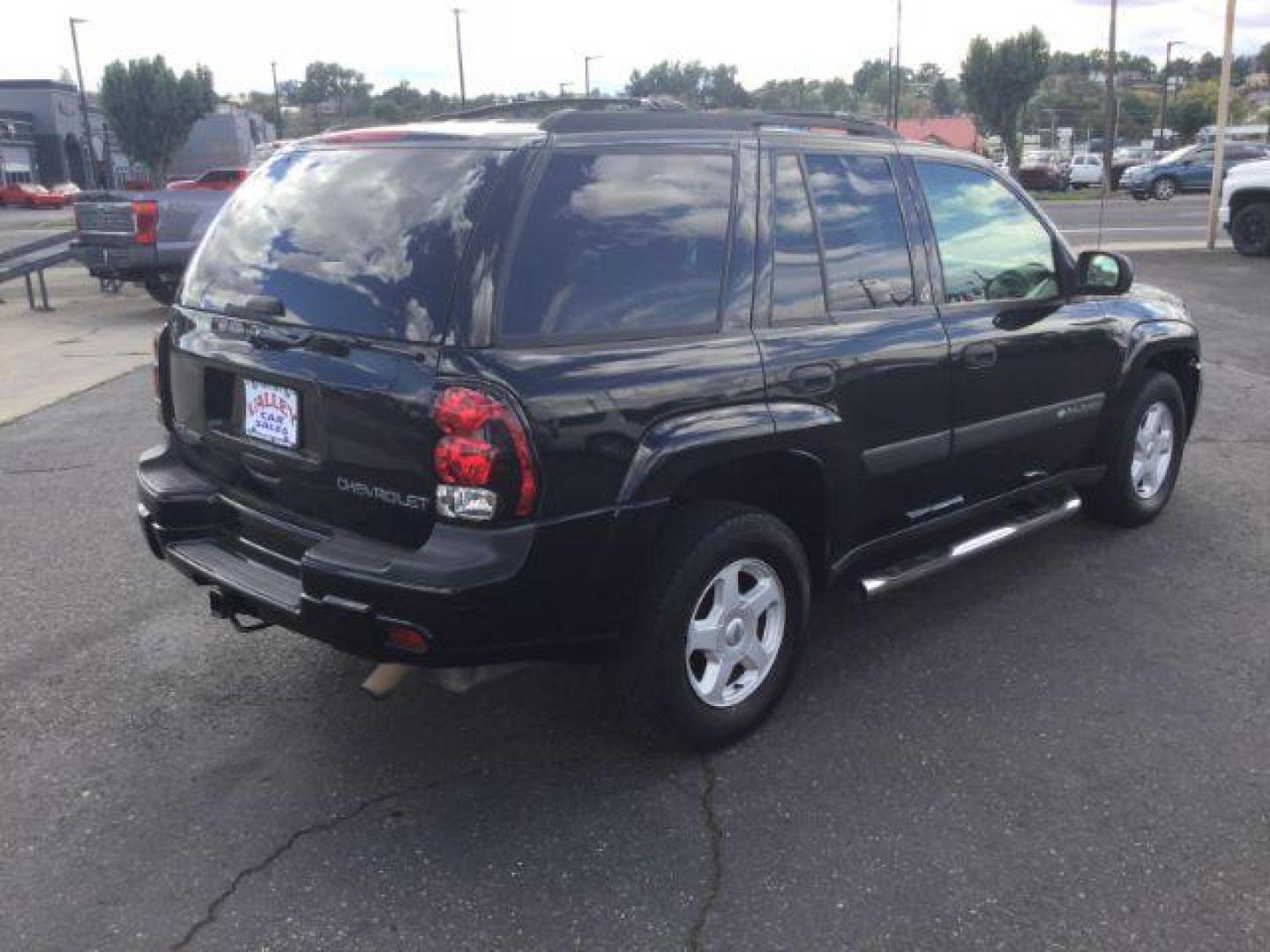 2003 Black /Medium Pewter Chevrolet TrailBlazer LS (1GNDT13S132) with an Vortec 4.2L I-6 DOHC engine, 4 speed Automatic transmission, located at 1801 Main Street, Lewiston, 83501, (208) 743-9371, 46.417065, -117.004799 - Photo#9