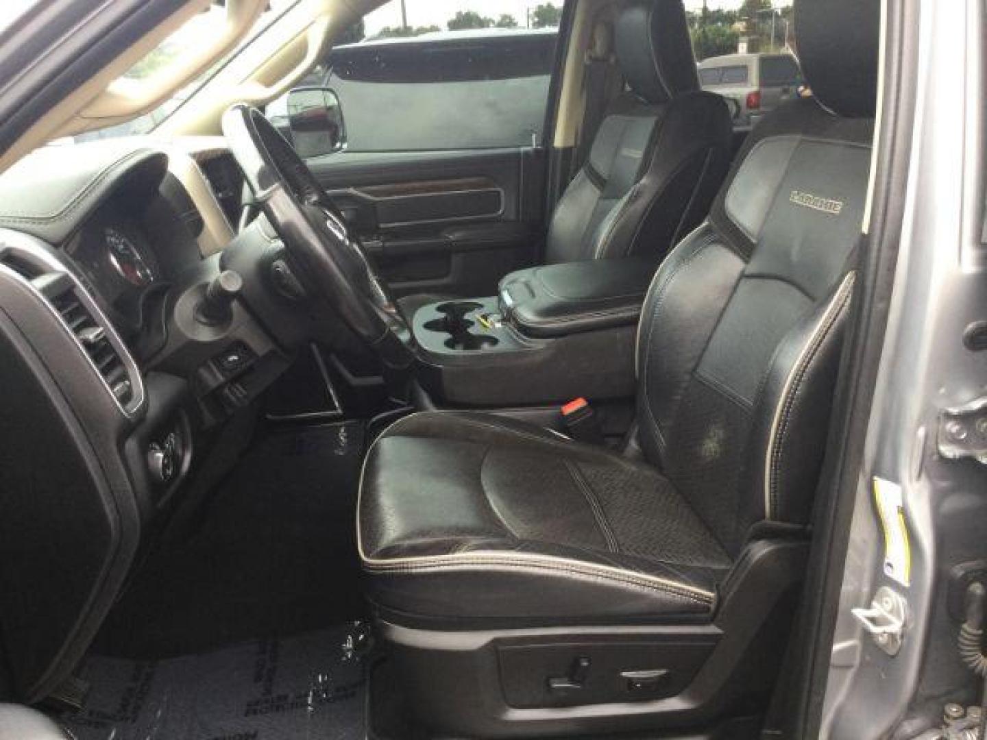 2021 Billet Silver Metallic Clearcoat /Black Ram 3500 Laramie Crew Cab 4x4 8' Box (3C63R3JL7MG) with an Cummins 6.7L I-6 diesel direct injection engine, 6-Speed Automatic transmission, located at 1801 Main Street, Lewiston, 83501, (208) 743-9371, 46.417065, -117.004799 - Photo#5