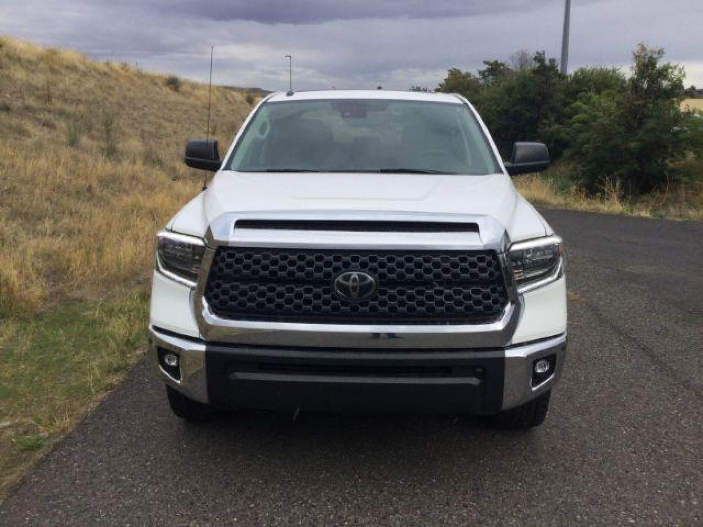2018 Super White /Graphite Toyota Tundra SR5 5.7L V8 (5TFDY5F15JX) with an I-FORCE 5.7L V-8 DOHC engine, 6-Speed Automatic transmission, located at 1801 Main Street, Lewiston, 83501, (208) 743-9371, 46.417065, -117.004799 - Photo#9