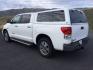 2011 Super White /Graphite Leather Interior Toyota Tundra Limited 5.7L CrewMax 4WD (5TFHY5F18BX) with an 5.7L V8 DOHC 32V engine, 6-Speed Automatic Overdrive transmission, located at 1801 Main Street, Lewiston, 83501, (208) 743-9371, 46.417065, -117.004799 - Photo#2