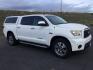 2011 Super White /Graphite Leather Interior Toyota Tundra Limited 5.7L CrewMax 4WD (5TFHY5F18BX) with an 5.7L V8 DOHC 32V engine, 6-Speed Automatic Overdrive transmission, located at 1801 Main Street, Lewiston, 83501, (208) 743-9371, 46.417065, -117.004799 - Photo#11