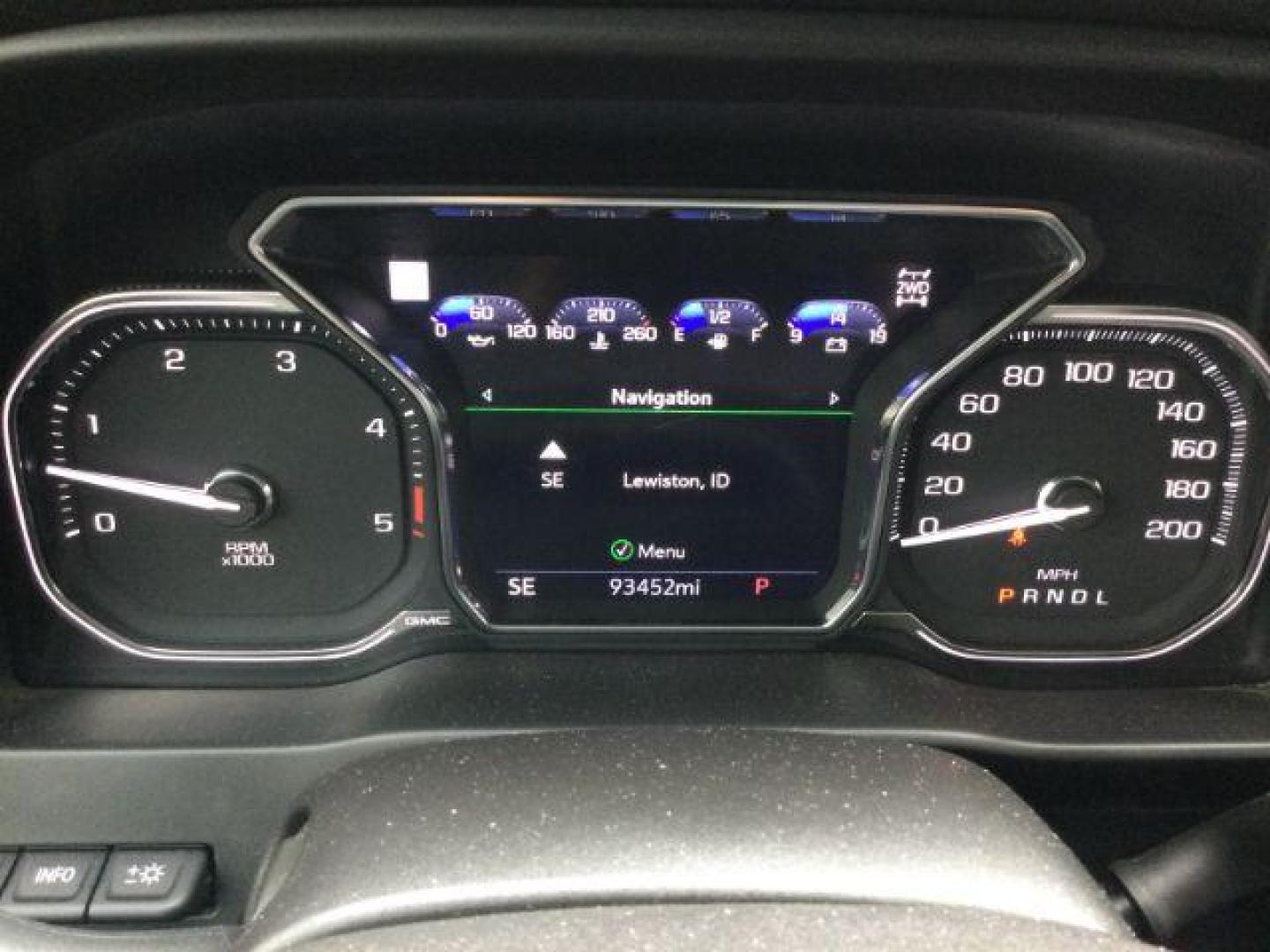 2021 Onyx Black /Jet Black w/Kalahari Accents GMC Sierra 2500HD 4WD Crew Cab Standard Bed AT4 (1GT49PEY7MF) with an Duramax 6.6L V-8 diesel direct injection engine, 10-speed automatic transmission, located at 1801 Main Street, Lewiston, 83501, (208) 743-9371, 46.417065, -117.004799 - Photo#15