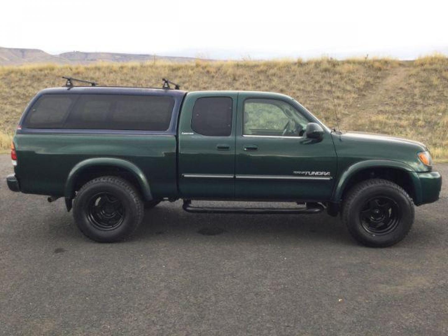 2003 Imperial Jade Mica /Oak Leather Toyota Tundra Limited V8 (5TBBT48163S) with an I-FORCE 4.7L V-8 DOHC engine, 4 speed automatic transmission, located at 1801 Main Street, Lewiston, 83501, (208) 743-9371, 46.417065, -117.004799 - Photo#3
