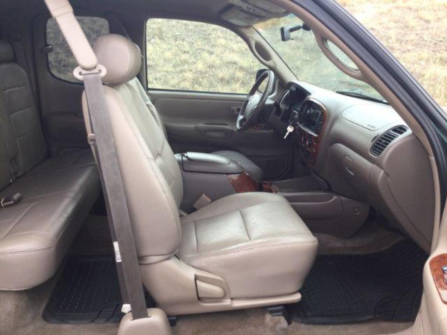 2003 Imperial Jade Mica /Oak Leather Toyota Tundra Limited V8 (5TBBT48163S) with an I-FORCE 4.7L V-8 DOHC engine, 4 speed automatic transmission, located at 1801 Main Street, Lewiston, 83501, (208) 743-9371, 46.417065, -117.004799 - Photo#11