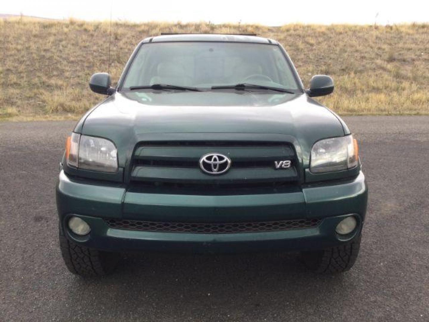 2003 Imperial Jade Mica /Oak Leather Toyota Tundra Limited V8 (5TBBT48163S) with an I-FORCE 4.7L V-8 DOHC engine, 4 speed automatic transmission, located at 1801 Main Street, Lewiston, 83501, (208) 743-9371, 46.417065, -117.004799 - Photo#14