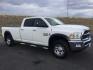 2013 Bright White Clearcoat /Diesel Gray/Black RAM 3500 SLT Crew Cab LWB 4WD (3C63R3HL8DG) with an 6.7L L6 OHV 24V TURBO DIESEL engine, 6-Speed Manual Transmission transmission, located at 1801 Main Street, Lewiston, 83501, (208) 743-9371, 46.417065, -117.004799 - Photo#2