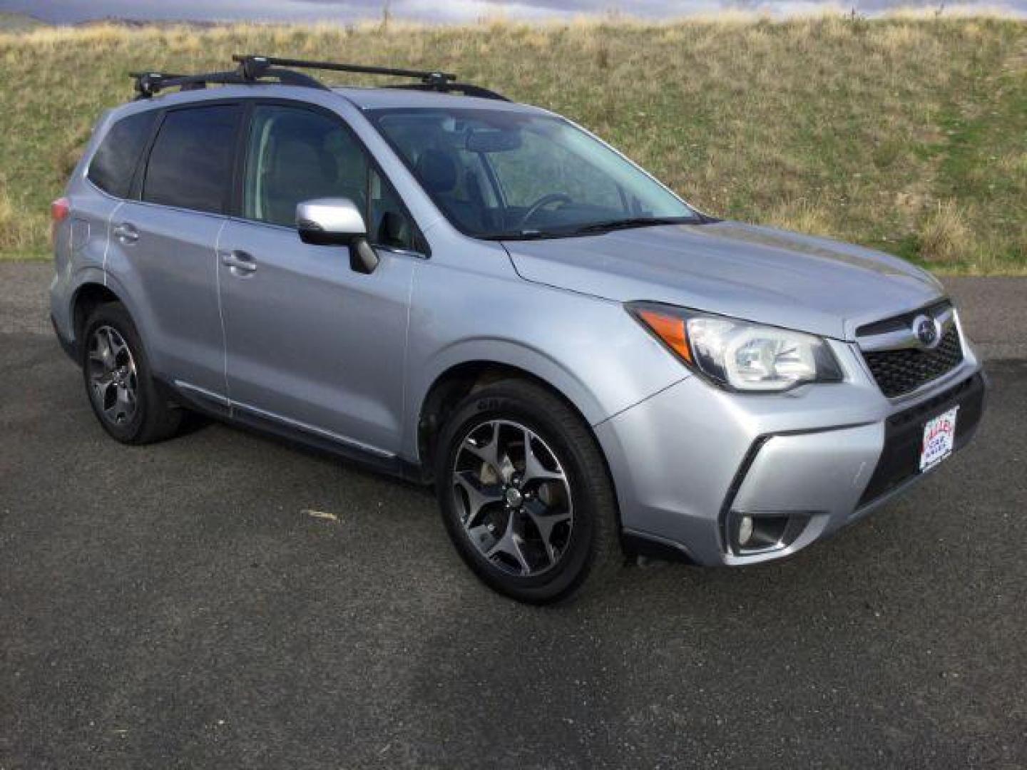2015 Ice Silver Metallic /BLACK LEATHER Subaru Forester 2.0XT Touring (JF2SJGWC6FH) with an 2L H-4 gasoline direct injection engine, CVT Automatic transmission, located at 1801 Main Street, Lewiston, 83501, (208) 743-9371, 46.417065, -117.004799 - Photo#19