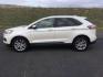 2019 White Platinum Tri-Coat Metallic /Ceramic, premium leather Ford Edge Titanium AWD (2FMPK4K98KB) with an 2.0L L4 DOHC 16V engine, 8-Speed Automatic transmission, located at 1801 Main Street, Lewiston, 83501, (208) 743-9371, 46.417065, -117.004799 - Photo#1