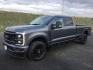 2023 Carbonized Gray Metallic /Medium Dark Slate Ford F-350 Crew Cab XLT Long Bed 4WD (1FT8W3BT4PE) with an Powerstroke 6.7L V-8 diesel direct injection engine, 10 speed automatic transmission, located at 1801 Main Street, Lewiston, 83501, (208) 743-9371, 46.417065, -117.004799 - Photo#2