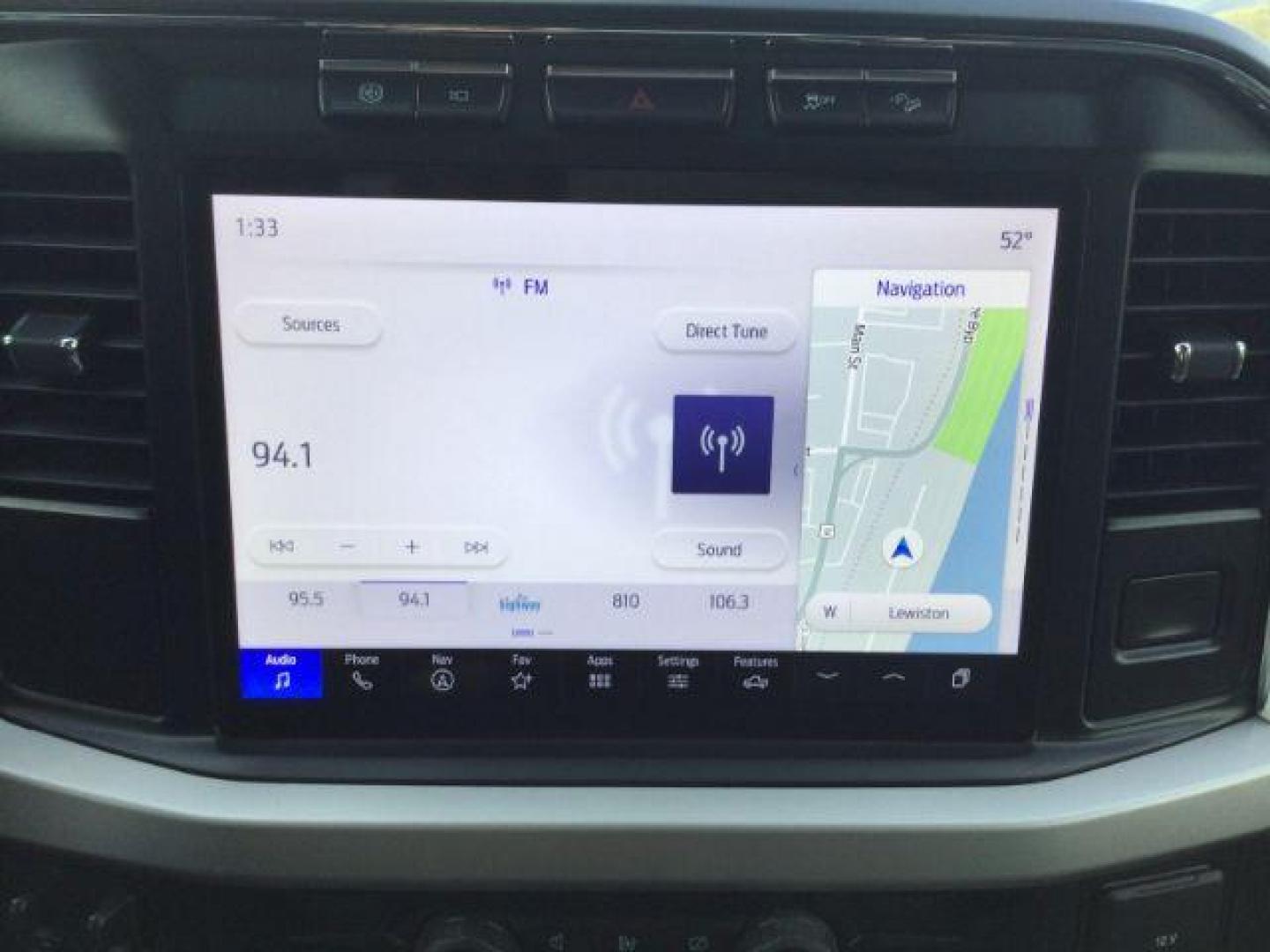 2023 Carbonized Gray Metallic /Medium Dark Slate Ford F-350 Crew Cab XLT Long Bed 4WD (1FT8W3BT4PE) with an Powerstroke 6.7L V-8 diesel direct injection engine, 10 speed automatic transmission, located at 1801 Main Street, Lewiston, 83501, (208) 743-9371, 46.417065, -117.004799 - Photo#11