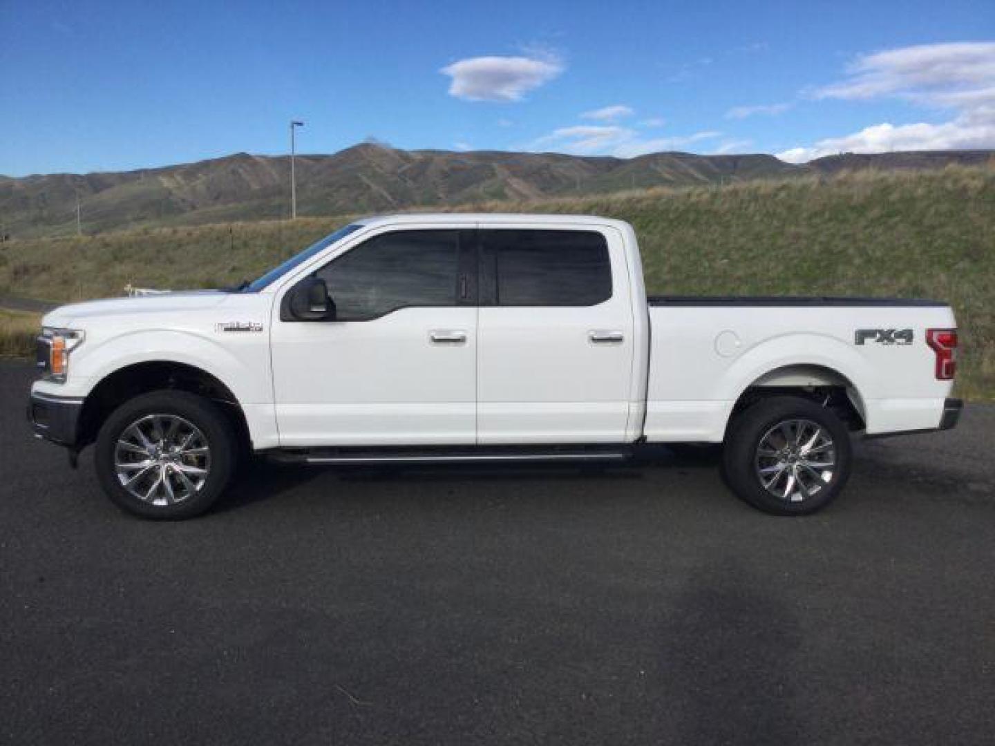 2018 Oxford White /Medium Earth Gray Ford F-150 XLT SuperCrew 6.5ft bed 4WD (1FTFW1EG4JK) with an EcoBoost 3.5L V-6 port/direct injection engine, 10-speed automatic transmission, located at 1801 Main Street, Lewiston, 83501, (208) 743-9371, 46.417065, -117.004799 - Photo#1