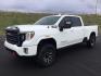 2022 Summit White /Jet Black w/Kalahari Accents GMC Sierra 3500HD 4WD Crew Cab Standard Bed AT4 (1GT49VEY0NF) with an Duramax 6.6L V-8 diesel direct injection engine, 10-speed automatic transmission, located at 1801 Main Street, Lewiston, 83501, (208) 743-9371, 46.417065, -117.004799 - Photo#3