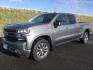 2021 Shadow Gray Metallic /Black Leather Chevrolet Silverado 1500 4WD Crew Cab Standard Bed RST (3GCUYEED8MG) with an EcoTec3 5.3L V-8 gasoline direct injection engine, 8-Speed Automatic transmission, located at 1801 Main Street, Lewiston, 83501, (208) 743-9371, 46.417065, -117.004799 - Photo#1