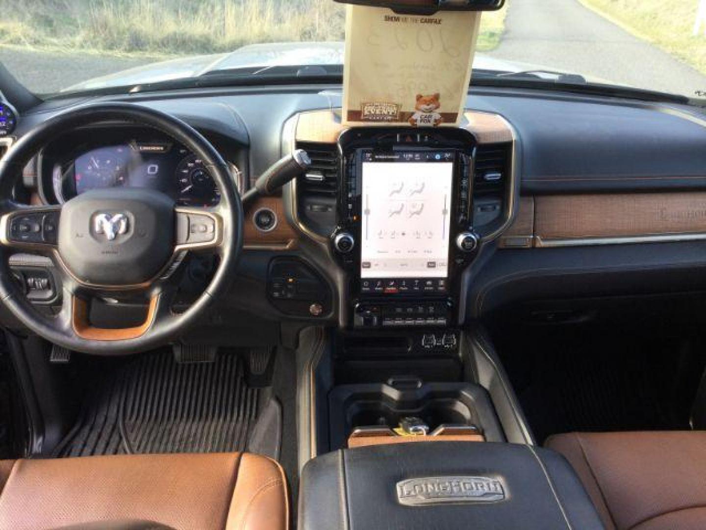 2023 Diamond Black Crystal Pearlcoat /Cattle Tan/Black Ram 2500 Limited Longhorn Crew Cab 4x4 6'4 Box (3C6UR5GLXPG) with an Cummins 6.7L I-6 diesel direct injection engine, 6-SPEED AUTOMATIC transmission, located at 1801 Main Street, Lewiston, 83501, (208) 743-9371, 46.417065, -117.004799 - Photo#7