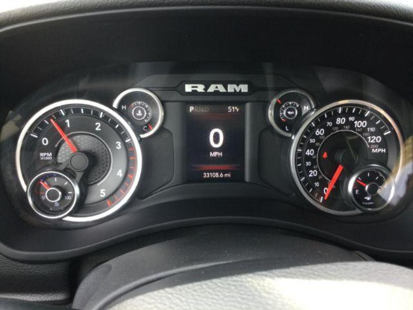 2021 Delmonico Red Pearlcoat /Black Ram 2500 Big Horn Crew Cab 4x4 6'4 Box (3C6UR5DL8MG) with an Cummins 6.7L I-6 diesel direct injection engine, 6-Speed Automatic transmission, located at 1801 Main Street, Lewiston, 83501, (208) 743-9371, 46.417065, -117.004799 - Photo#16