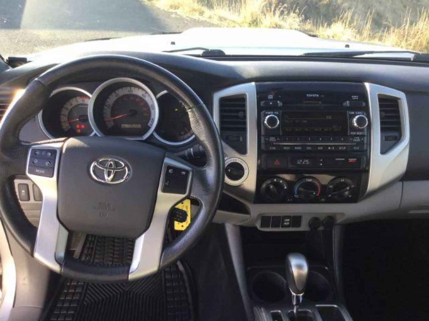2012 Silver Streak Mica /Graphite Toyota Tacoma TRD Sport Crew Cab Long bed 4x4 (3TMMU4FN2CM) with an 4L V-6 DOHC engine, 5-Speed Automatic transmission, located at 1801 Main Street, Lewiston, 83501, (208) 743-9371, 46.417065, -117.004799 - Photo#7