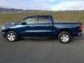 2019 Patriot Blue Pearlcoat /Diesel Gray/Black Ram 1500 Big Horn/Lone Star Crew Cab 4x4 5'7 Box (1C6SRFFT6KN) with an HEMI 5.7L V-8 variable valve control engine, 8-Speed Automatic transmission, located at 1801 Main Street, Lewiston, 83501, (208) 743-9371, 46.417065, -117.004799 - Photo#1