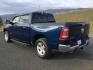 2019 Patriot Blue Pearlcoat /Diesel Gray/Black Ram 1500 Big Horn/Lone Star Crew Cab 4x4 5'7 Box (1C6SRFFT6KN) with an HEMI 5.7L V-8 variable valve control engine, 8-Speed Automatic transmission, located at 1801 Main Street, Lewiston, 83501, (208) 743-9371, 46.417065, -117.004799 - Photo#2