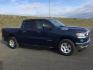 2019 Patriot Blue Pearlcoat /Diesel Gray/Black Ram 1500 Big Horn/Lone Star Crew Cab 4x4 5'7 Box (1C6SRFFT6KN) with an HEMI 5.7L V-8 variable valve control engine, 8-Speed Automatic transmission, located at 1801 Main Street, Lewiston, 83501, (208) 743-9371, 46.417065, -117.004799 - Photo#14