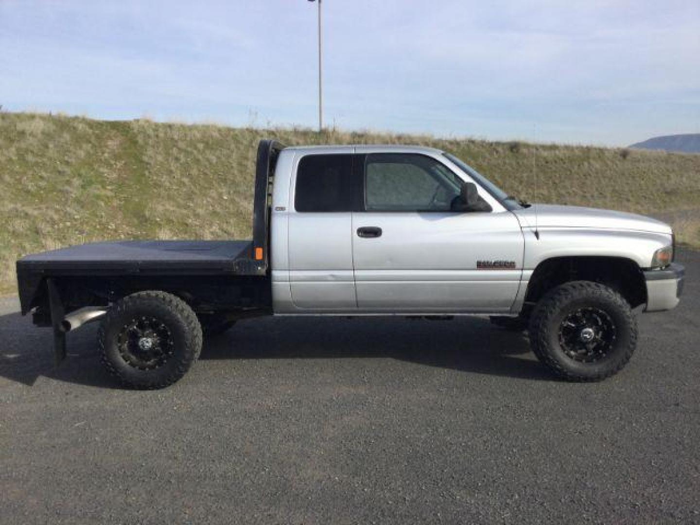 2002 Bright Silver Metallic Clearcoat /Agate Dodge Ram 2500 SLT | ST (3B7KF23CX2M) with an Cummins 5.9L I-6 diesel direct injection engine, 6-SPEED transmission, located at 1801 Main Street, Lewiston, 83501, (208) 743-9371, 46.417065, -117.004799 - Photo#2