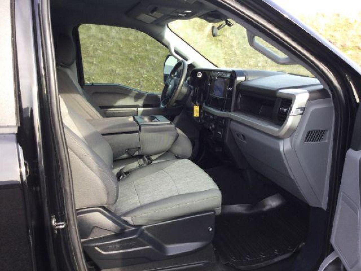 2024 Agate Black Metallic /Medium Dark Slate Ford F-350 Crew Cab STX Long Bed 4WD (1FT8W3BT8RE) with an Powerstroke 6.7L V-8 diesel direct injection engine, 10-speed automatic transmission, located at 1801 Main Street, Lewiston, 83501, (208) 743-9371, 46.417065, -117.004799 - Photo#14