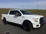 2015 Oxford White /Black Leather Ford F-150 Lariat SuperCrew 5.5ft Bed 4WD (1FTEW1EG1FK) with an EcoBoost 3.5L V-6 gasoline direct injection engine, 6-Speed Automatic transmission, located at 1801 Main Street, Lewiston, 83501, (208) 743-9371, 46.417065, -117.004799 - Photo#1