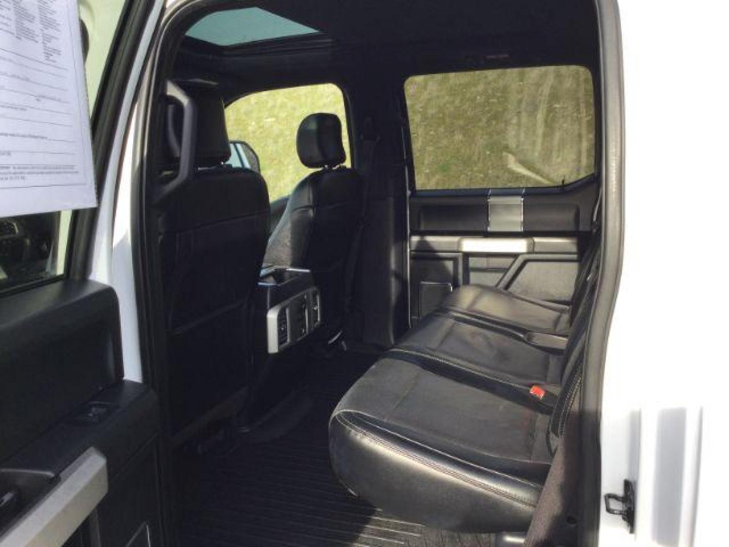 2015 Oxford White /Black Leather Ford F-150 Lariat SuperCrew 5.5ft Bed 4WD (1FTEW1EG1FK) with an EcoBoost 3.5L V-6 gasoline direct injection engine, 6-Speed Automatic transmission, located at 1801 Main Street, Lewiston, 83501, (208) 743-9371, 46.417065, -117.004799 - Photo#6