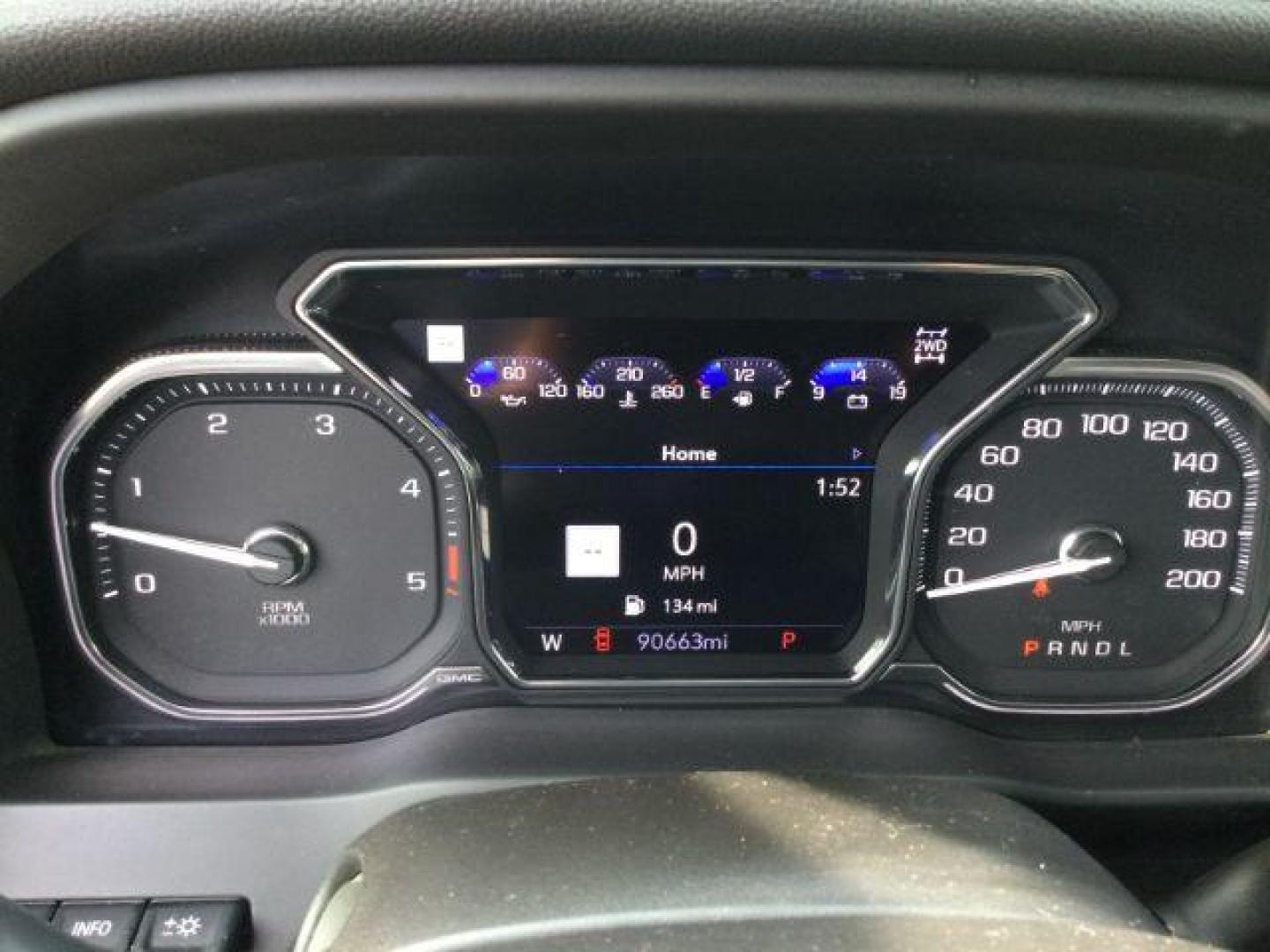 2023 Onyx Black /Jet Black GMC Sierra 3500HD Crew Cab Denali 4WD (1GT49WEY1PF) with an Duramax 6.6L V-8 diesel direct injection engine, 10 speed automatic transmission, located at 1801 Main Street, Lewiston, 83501, (208) 743-9371, 46.417065, -117.004799 - Photo#16