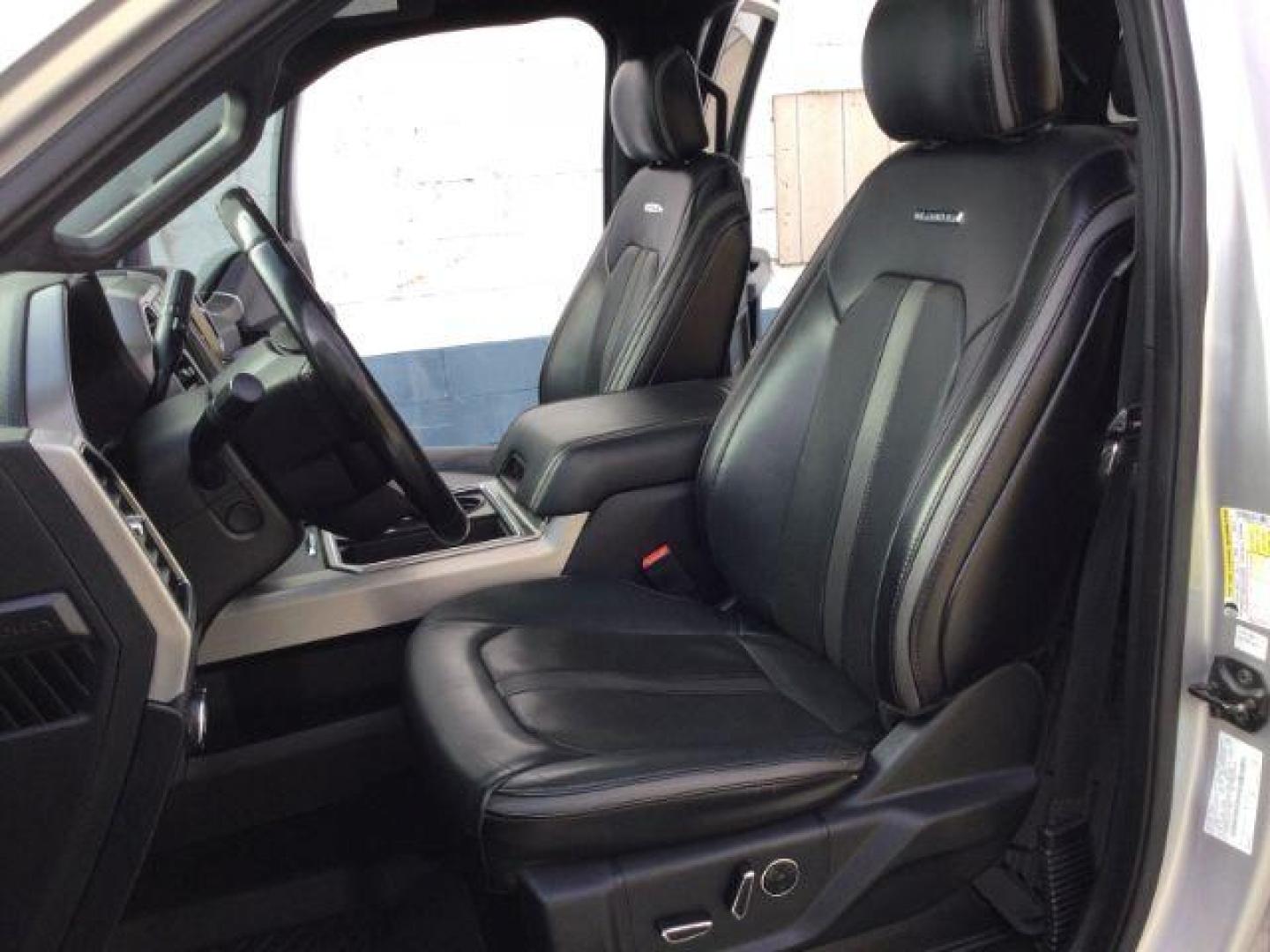 2019 Ingot Silver Metallic /Black Ford F-350 Platinum Crew Cab Long Bed 4WD (1FT8W3BT6KE) with an Powerstroke 6.7L V-8 diesel direct injection engine, 6-Speed Automatic transmission, located at 1801 Main Street, Lewiston, 83501, (208) 743-9371, 46.417065, -117.004799 - Photo#5