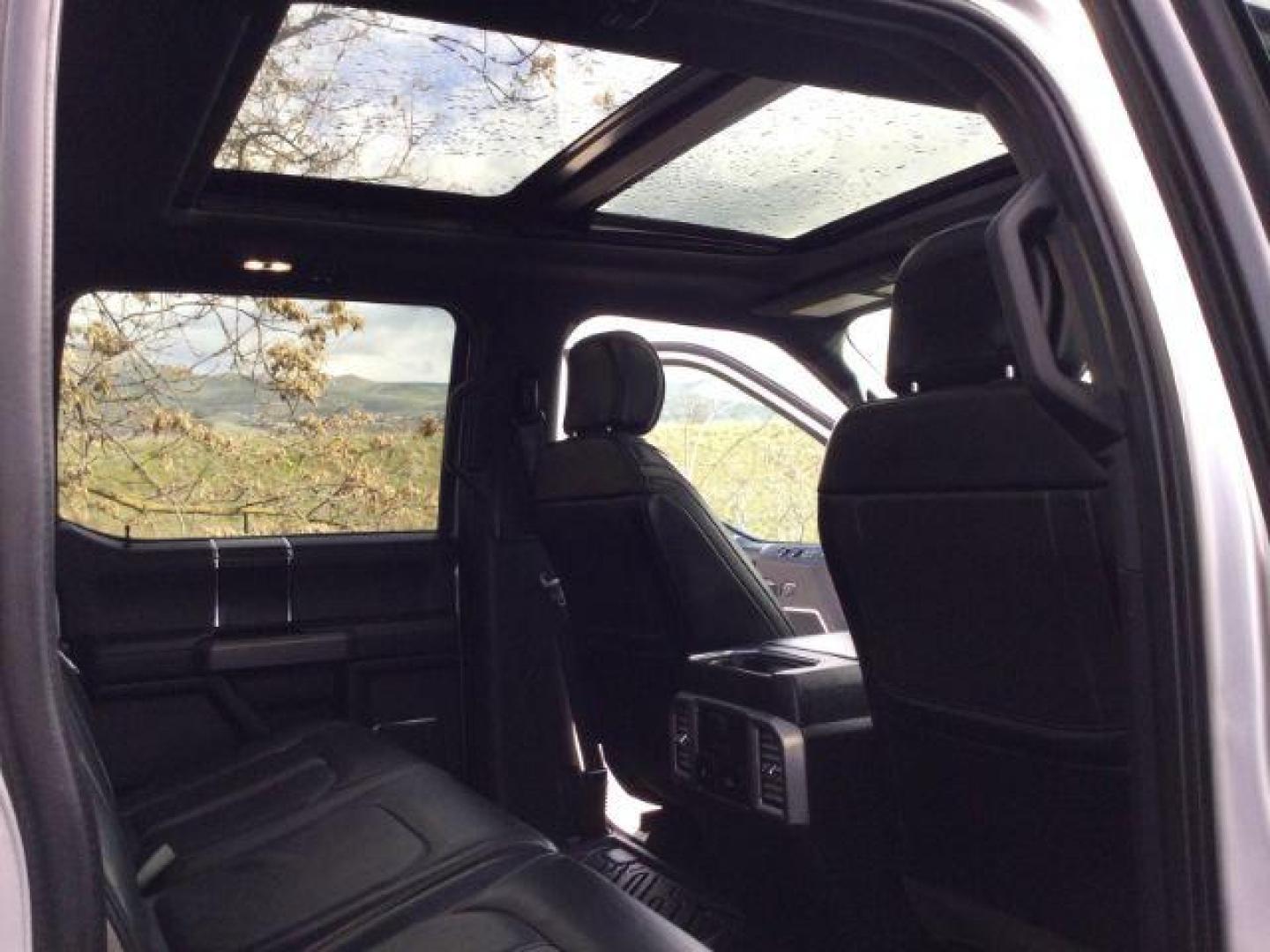 2019 Ingot Silver Metallic /Black Ford F-350 Platinum Crew Cab Long Bed 4WD (1FT8W3BT6KE) with an Powerstroke 6.7L V-8 diesel direct injection engine, 6-Speed Automatic transmission, located at 1801 Main Street, Lewiston, 83501, (208) 743-9371, 46.417065, -117.004799 - Photo#15