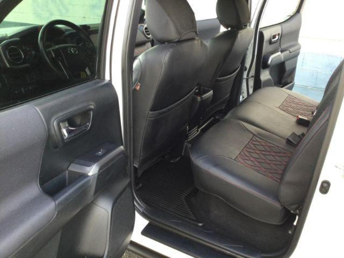 2018 Super White /BLACK LEATHER w/Red stitching Toyota Tacoma Crew Cab TRD Pro 4WD (5TFCZ5AN2JX) with an 3.5L V6 DOHC 24V engine, 6-Speed Manual Transmission transmission, located at 1801 Main Street, Lewiston, 83501, (208) 743-9371, 46.417065, -117.004799 - Photo#6