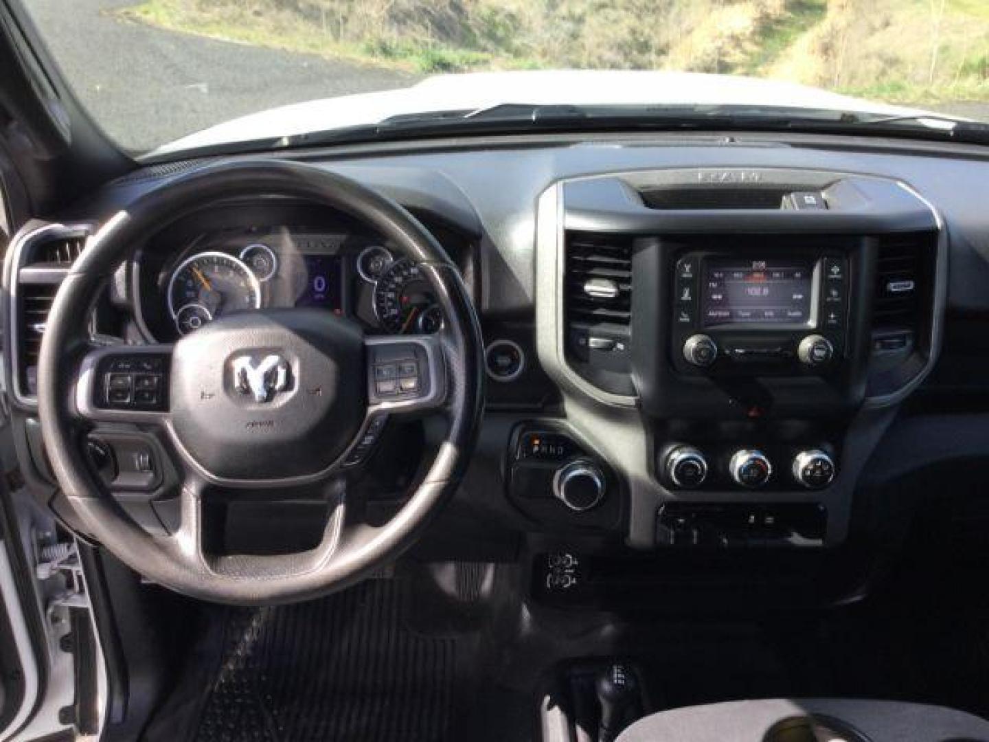 2021 Bright White Clearcoat /Diesel Gray/Black Ram 3500 Tradesman Crew Cab 4x4 8' Box (3C63R3GJ6MG) with an HEMI 6.4L V-8 VVT variable valve control engine, 6-Speed Automatic transmission, located at 1801 Main Street, Lewiston, 83501, (208) 743-9371, 46.417065, -117.004799 - Photo#6