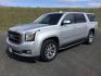 2019 Quicksilver Metallic /Jet Black GMC Yukon XL SLT (1GKS2GKCXKR) with an EcoTec3 5.3L V-8 gasoline direct injection engine, 6-Speed Automatic transmission, located at 1801 Main Street, Lewiston, 83501, (208) 743-9371, 46.417065, -117.004799 - Photo#0