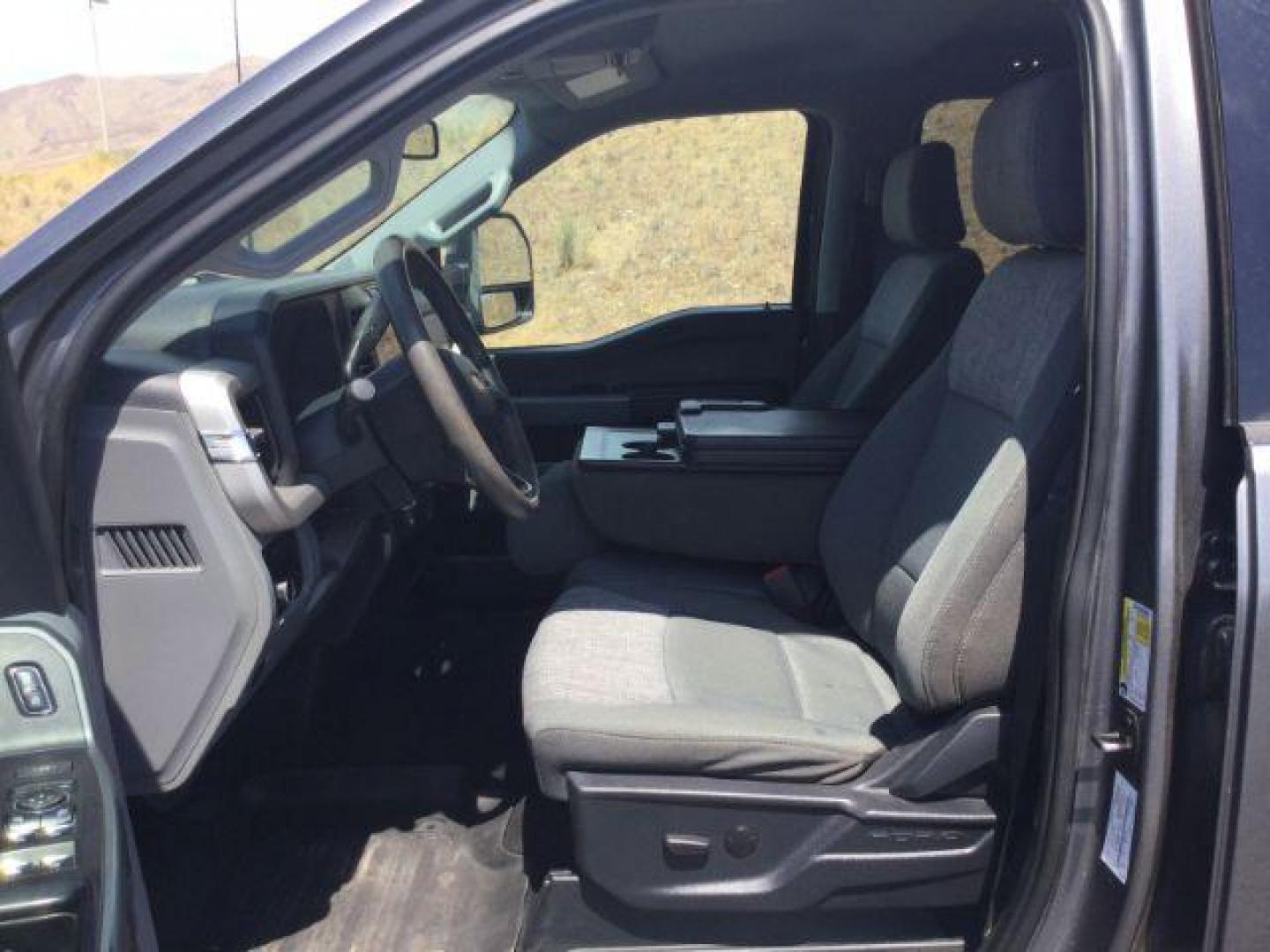 2023 Carbonized Gray Metallic /Medium Dark Slate Ford F-350 XLT (1FT8W3BT4PE) with an Powerstroke 6.7L V-8 diesel direct injection engine, 10 speed automatic transmission, located at 1801 Main Street, Lewiston, 83501, (208) 743-9371, 46.417065, -117.004799 - Photo#5