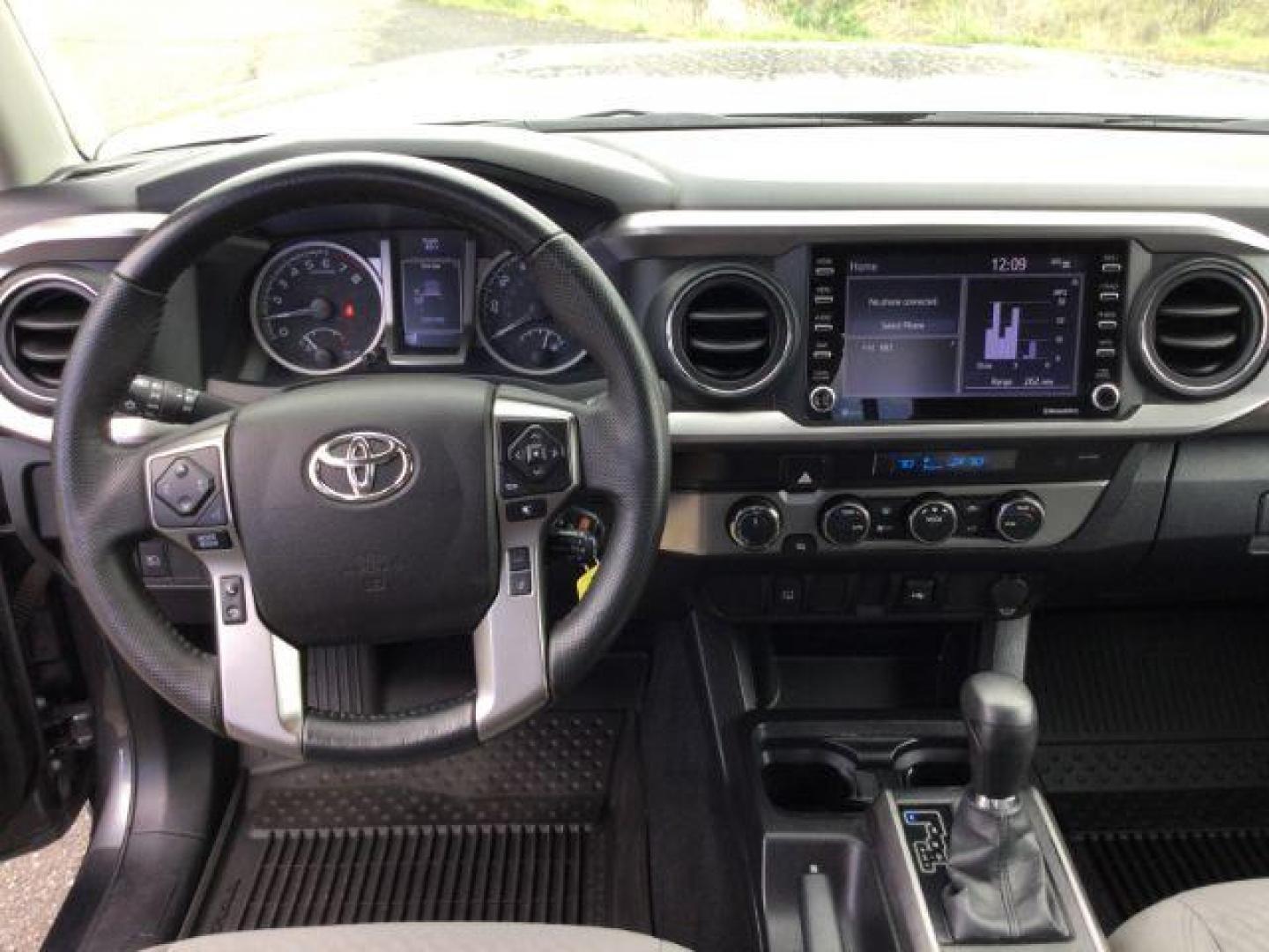 2022 Magnetic Gray Metallic /Cement Toyota Tacoma SR5 V6 (3TYSZ5AN9NT) with an 3.5L V-6 port/direct injection engine, 6-Speed Automatic transmission, located at 1801 Main Street, Lewiston, 83501, (208) 743-9371, 46.417065, -117.004799 - Photo#5