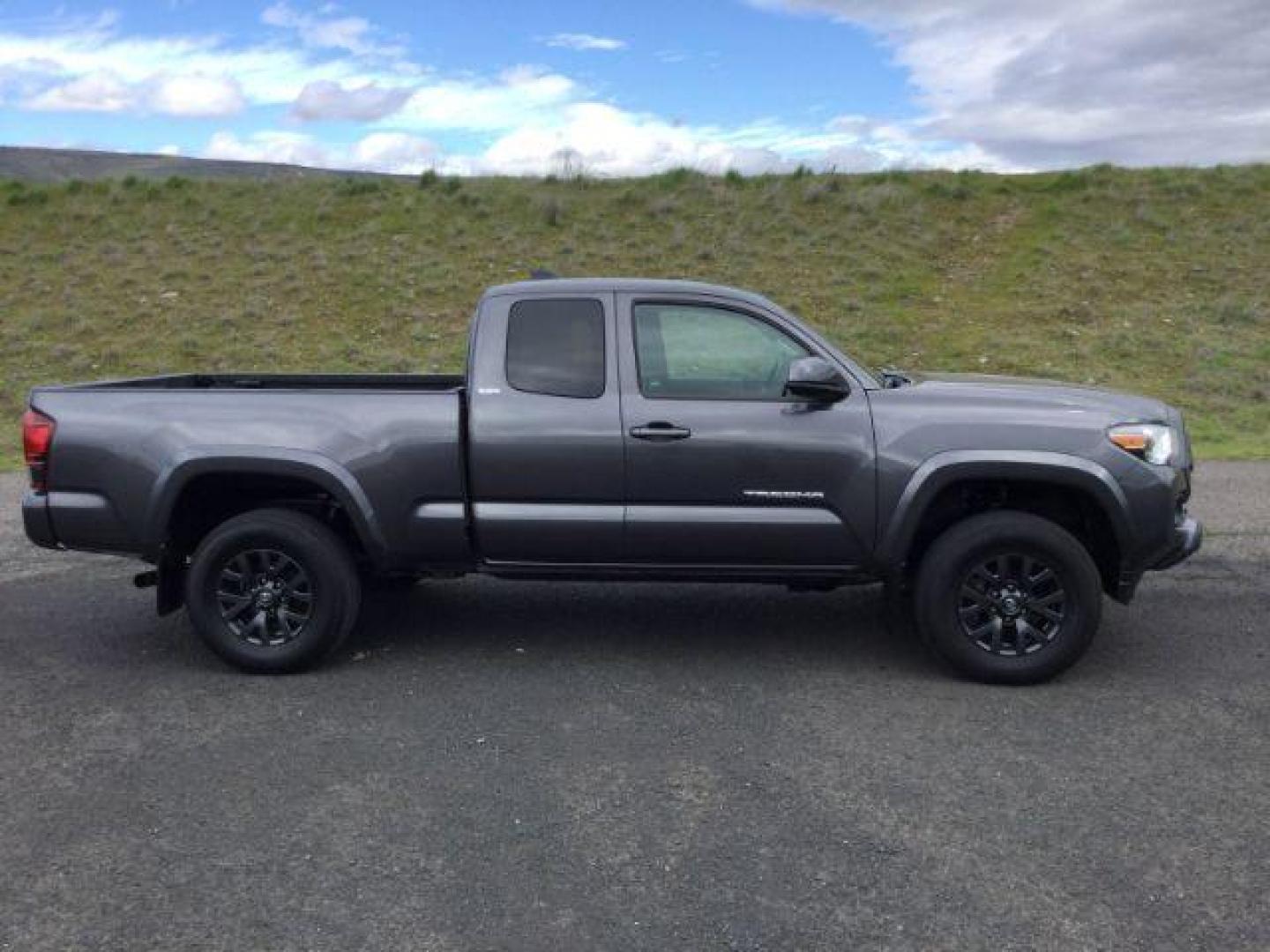 2022 Magnetic Gray Metallic /Cement Toyota Tacoma SR5 V6 (3TYSZ5AN9NT) with an 3.5L V-6 port/direct injection engine, 6-Speed Automatic transmission, located at 1801 Main Street, Lewiston, 83501, (208) 743-9371, 46.417065, -117.004799 - Photo#8