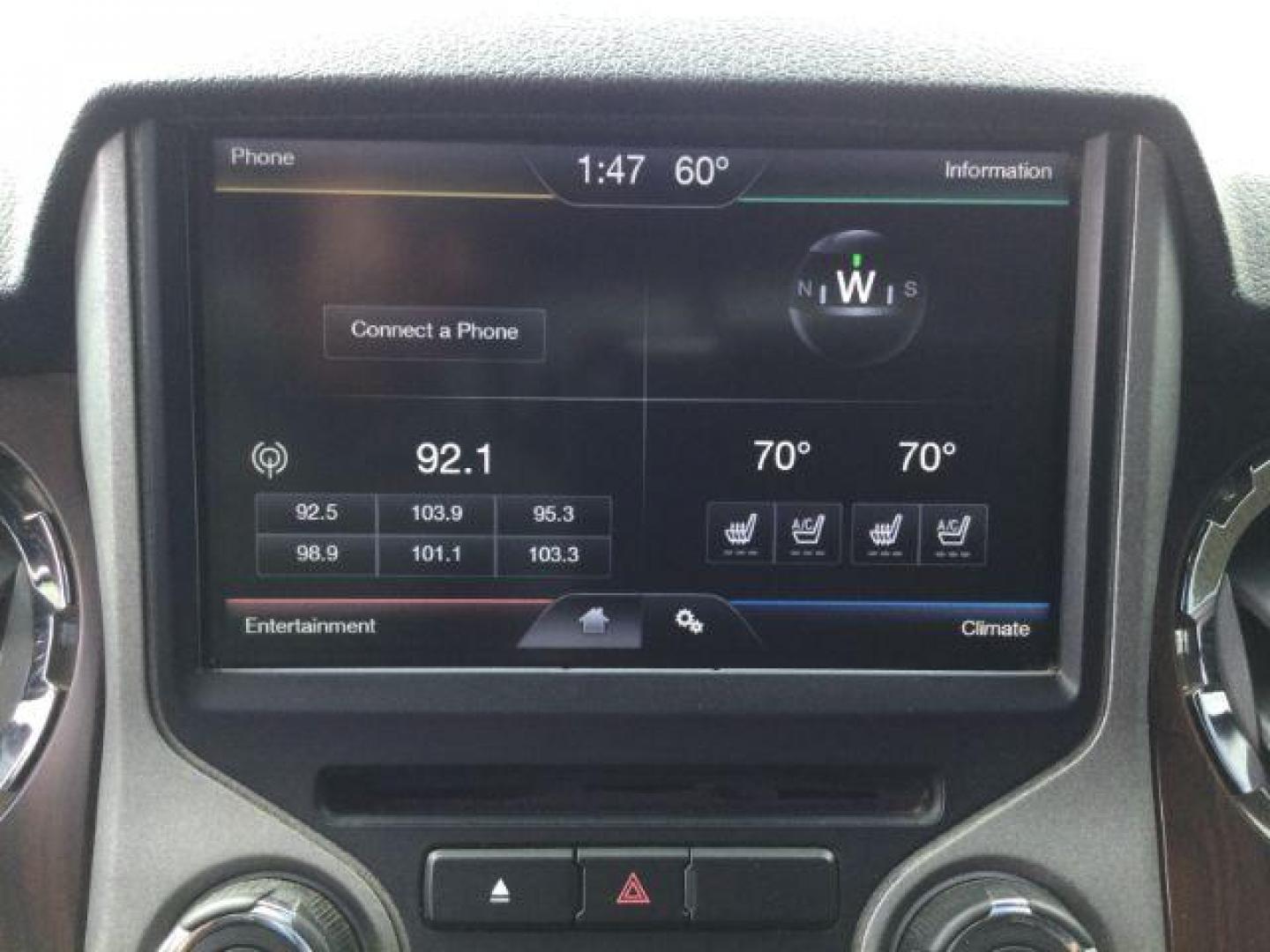 2015 Oxford White /Black Ford F-350 Crew Cab Lariat 4x4 (1FT8W3BT2FE) with an Powerstroke 6.7L V-8 diesel direct injection engine, 6-Speed Automatic transmission, located at 1801 Main Street, Lewiston, 83501, (208) 743-9371, 46.417065, -117.004799 - Photo#11