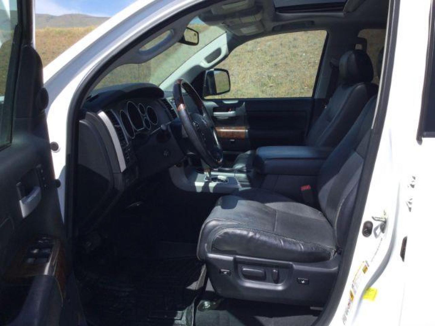 2012 Super White /Black Toyota Tundra Platinum Crew Max 4x4 (5TFHY5F10CX) with an I-FORCE 5.7L V-8 DOHC engine, 6-Speed Automatic transmission, located at 1801 Main Street, Lewiston, 83501, (208) 743-9371, 46.417065, -117.004799 - Photo#5