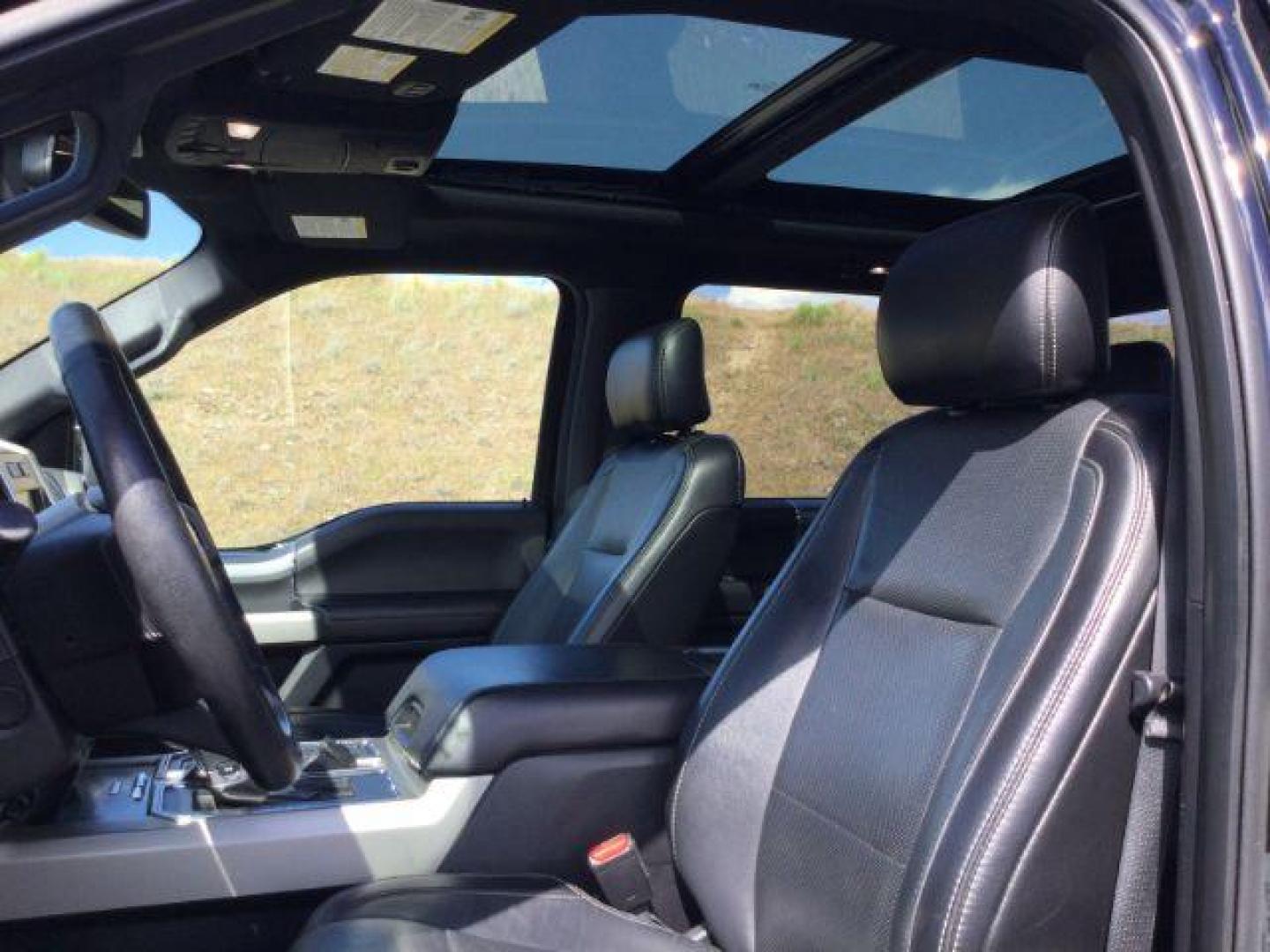 2017 Shadow Black /Black Ford F-150 LARIAT (1FTEW1EG4HK) with an EcoBoost 3.5L V-6 gasoline direct injection engine, 10-speed automatic transmission, located at 1801 Main Street, Lewiston, 83501, (208) 743-9371, 46.417065, -117.004799 - Photo#5