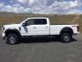2022 Star White Metallic Tri-Coat /Black Onyx Ford F-350 Lariat Crew Cab 4WD (1FT8W3BT1NE) with an Powerstroke 6.7L V-8 diesel direct injection engine, 10 speed automatic transmission, located at 1801 Main Street, Lewiston, 83501, (208) 743-9371, 46.417065, -117.004799 - Photo#2