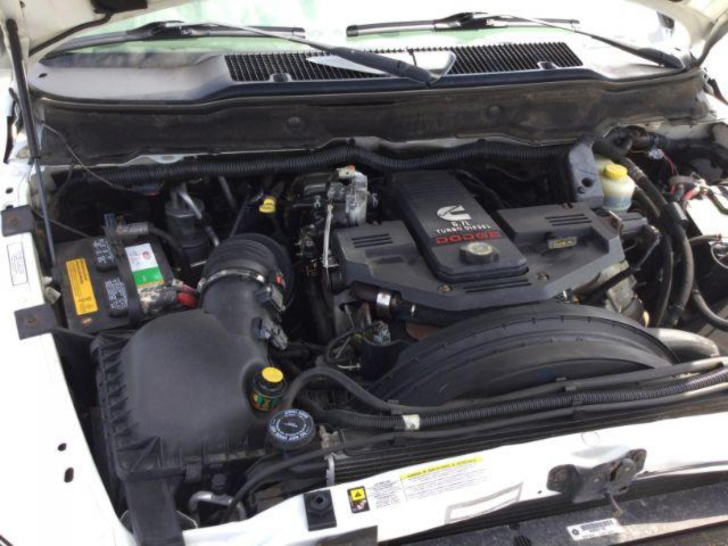 2008 Bright White Clearcoat /Khaki Dodge Ram 3500 Laramie (3D7ML48A98G) with an Cummins 6.7L I-6 diesel direct injection engine, 6-Speed Automatic transmission, located at 1801 Main Street, Lewiston, 83501, (208) 743-9371, 46.417065, -117.004799 - Photo#14