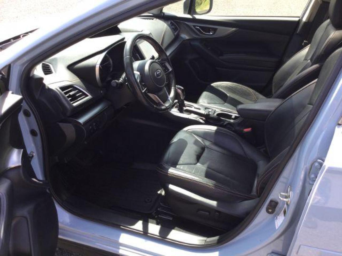 2021 Horizon Blue Pearl /black leather Subaru Crosstrek Limited (JF2GTHMC3M8) with an 2.5L H-4 gasoline direct injection engine, Automatic, CVT w/Lineartronic transmission, located at 1801 Main Street, Lewiston, 83501, (208) 743-9371, 46.417065, -117.004799 - Photo#3