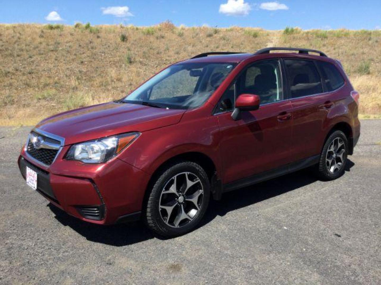 2016 Venetian Red Pearl /Black Subaru Forester 2.0XT Premium (JF2SJGDC1GH) with an 2L H-4 gasoline direct injection engine, Continuously Variable Transmission transmission, located at 1801 Main Street, Lewiston, 83501, (208) 743-9371, 46.417065, -117.004799 - Photo#1