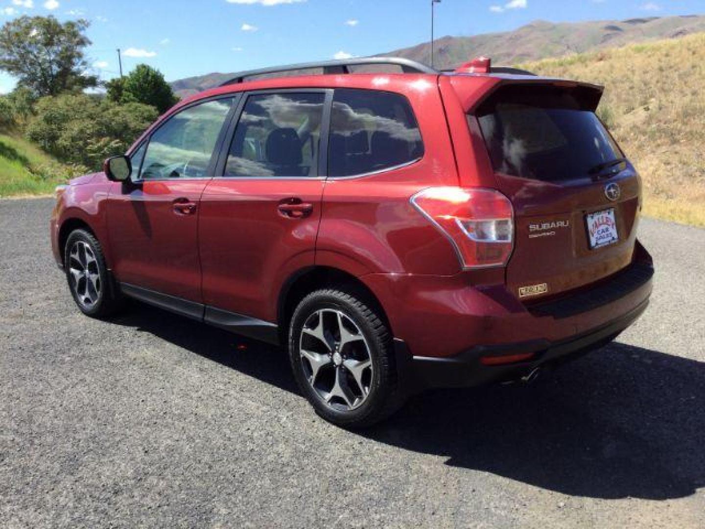 2016 Venetian Red Pearl /Black Subaru Forester 2.0XT Premium (JF2SJGDC1GH) with an 2L H-4 gasoline direct injection engine, Continuously Variable Transmission transmission, located at 1801 Main Street, Lewiston, 83501, (208) 743-9371, 46.417065, -117.004799 - Photo#8