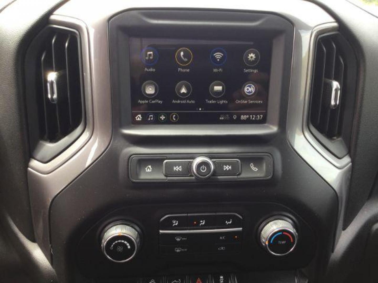2019 Shadow Gray Metallic /Jet Black Chevrolet Silverado 1500 Custom Trail Boss (1GCPYCEF7KZ) with an EcoTec3 5.3L V-8 gasoline direct injection engine, 8-Speed Automatic transmission, located at 1801 Main Street, Lewiston, 83501, (208) 743-9371, 46.417065, -117.004799 - Photo#12
