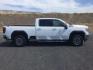 2023 Summit White /Jet Black GMC Sierra 2500HD SLT (1GT49NEY4PF) with an Duramax 6.6L V-8 diesel direct injection engine, 10 speed automatic transmission, located at 1801 Main Street, Lewiston, 83501, (208) 743-9371, 46.417065, -117.004799- Photo#2