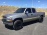 2002 Light Pewter Metallic /Graphite Chevrolet Silverado 1500 LS (2GCEK19T021) with an Vortec 5.3L V-8 regular unleaded engine, 4 Speed Automatic transmission, located at 1801 Main Street, Lewiston, 83501, (208) 743-9371, 46.417065, -117.004799 - Photo#1