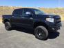 2015 Attitude Black Metallic /Black Leather Toyota Tundra Platinum 5.7L V8 (5TFAY5F12FX) with an I-FORCE 5.7L V-8 DOHC engine, 6-Speed Automatic transmission, located at 1801 Main Street, Lewiston, 83501, (208) 743-9371, 46.417065, -117.004799- Photo#0